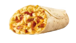 Sonic bacon egg and cheese breakfast burrito
