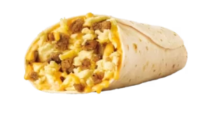 Sonic don miguel egg and sausage breakfast burritos