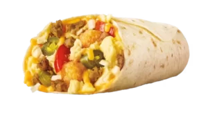how many calories are in a supersonic breakfast burrito