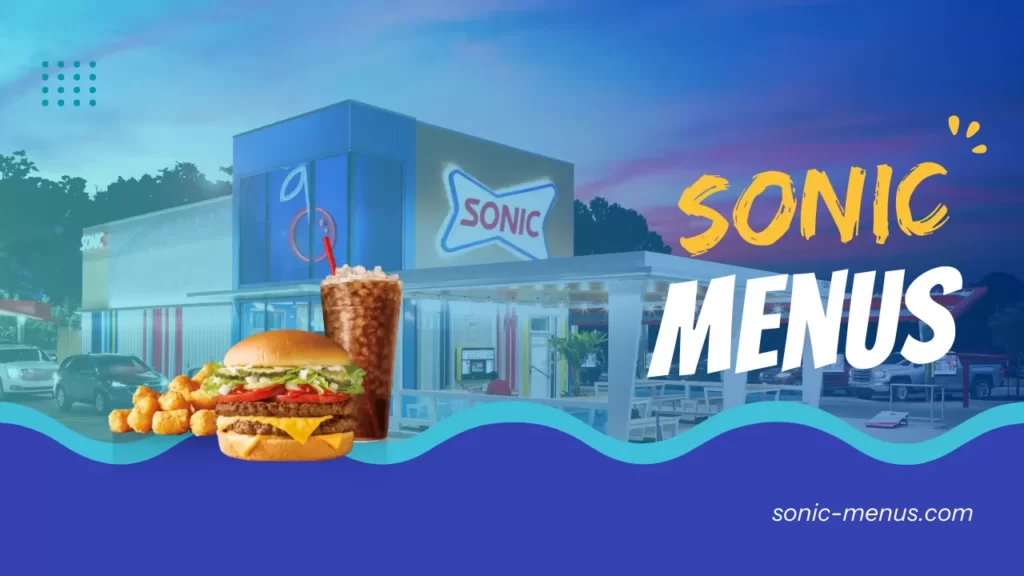 Sonic Menu prices pictures calories