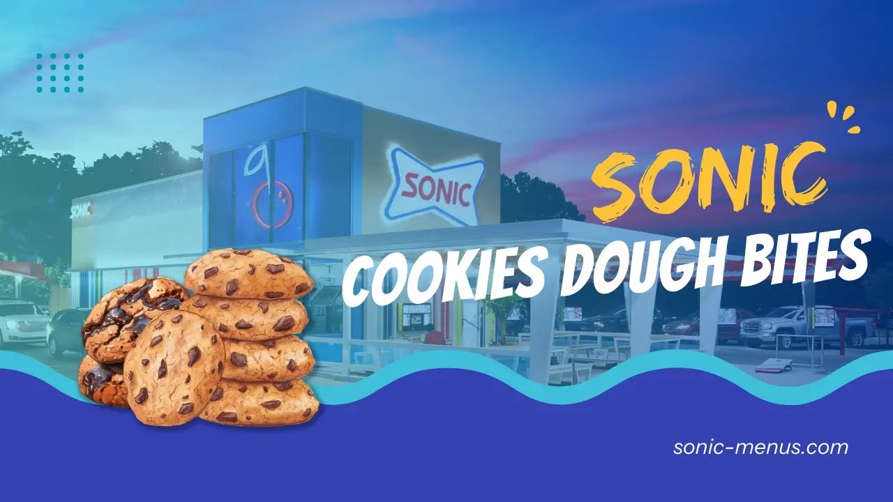 Sonic cookies dough bites