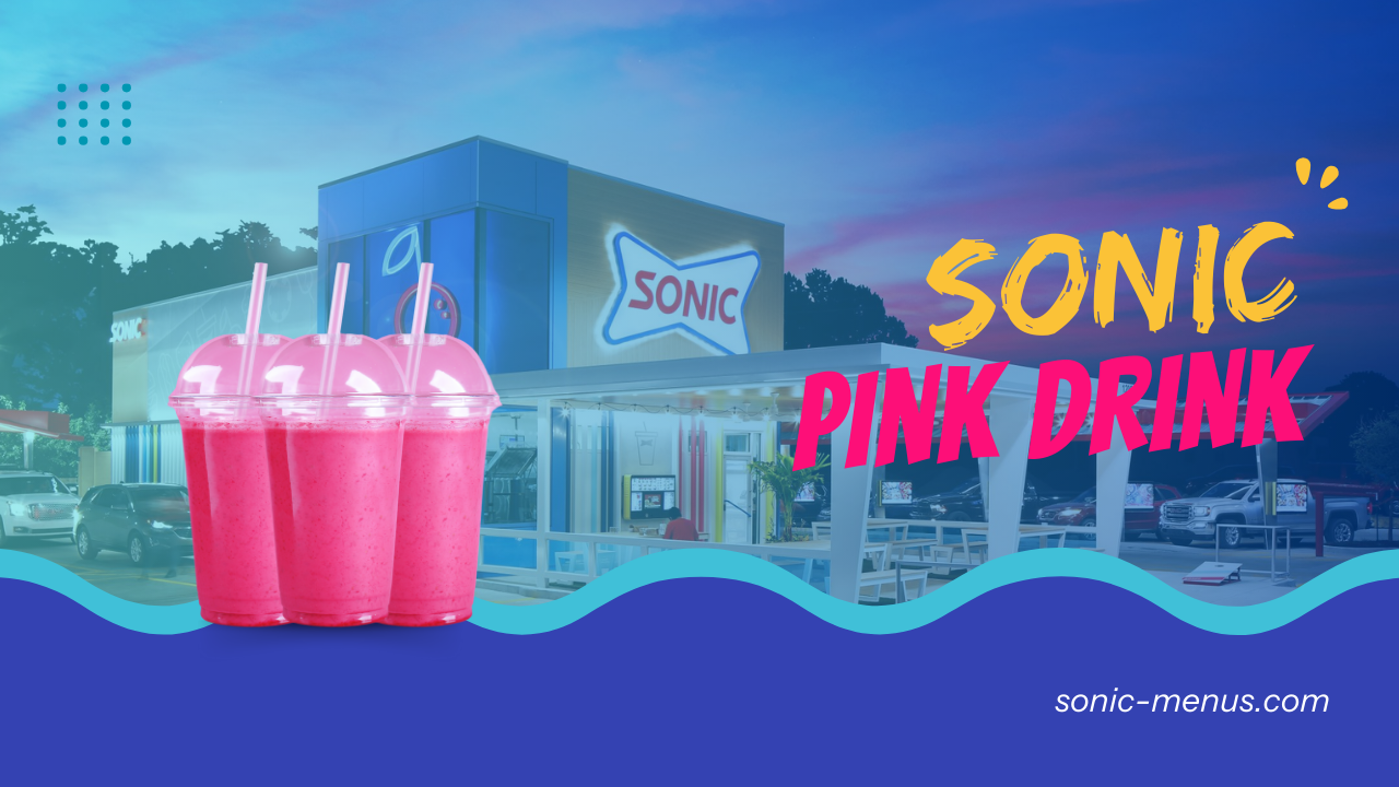 Sonic secret pink drink