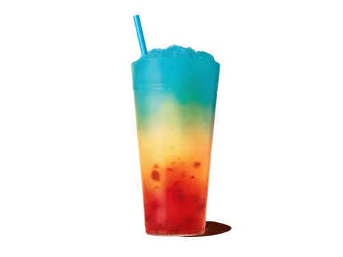 Rainbow slushes