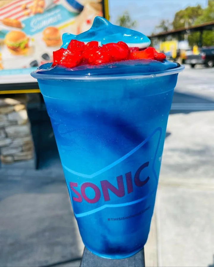 Sonic shark week slush